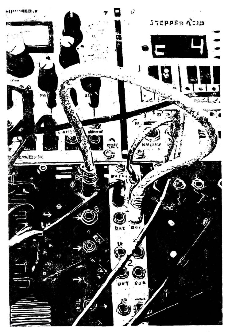 Modular Synthesizer I · 2017 · 120 x 84 cm
