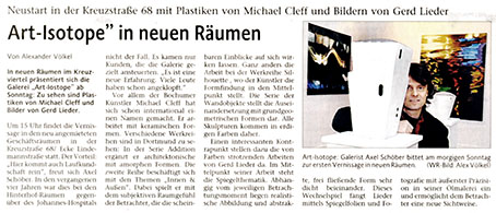 Pressericht Westfälische Rundschau vom 11.2.2005