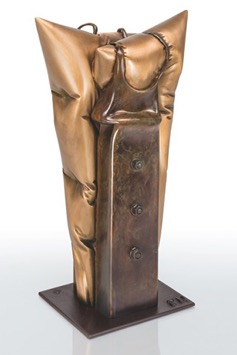 Felix Haspel · 'Corsage' · Bronzeskulptur