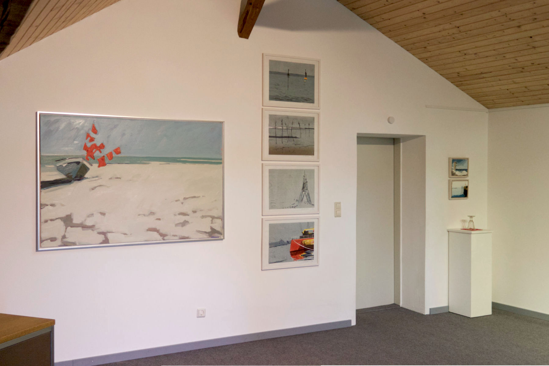 Farbholzschnitte und Malerei