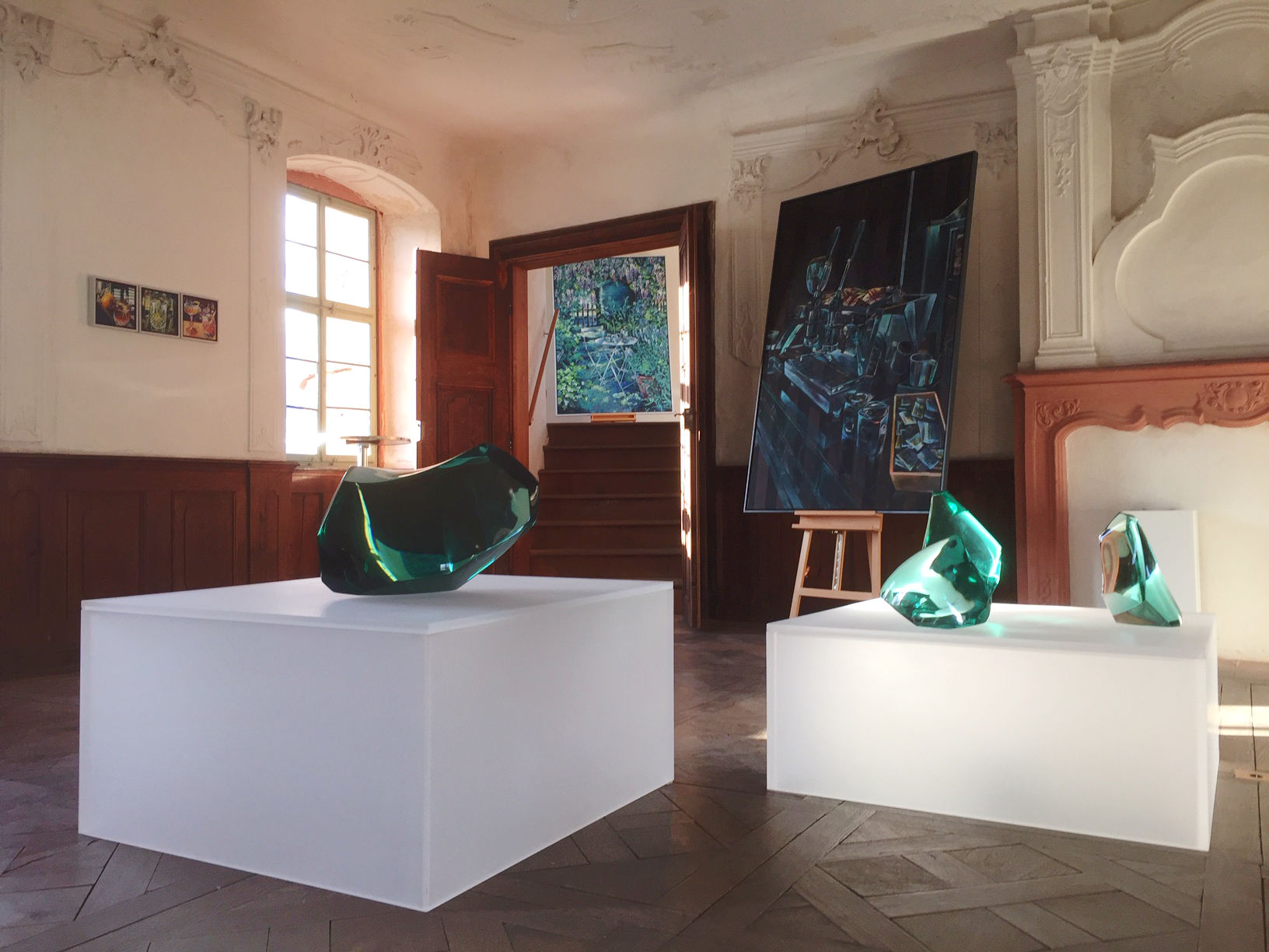 Saalblick mit Turmzimmer