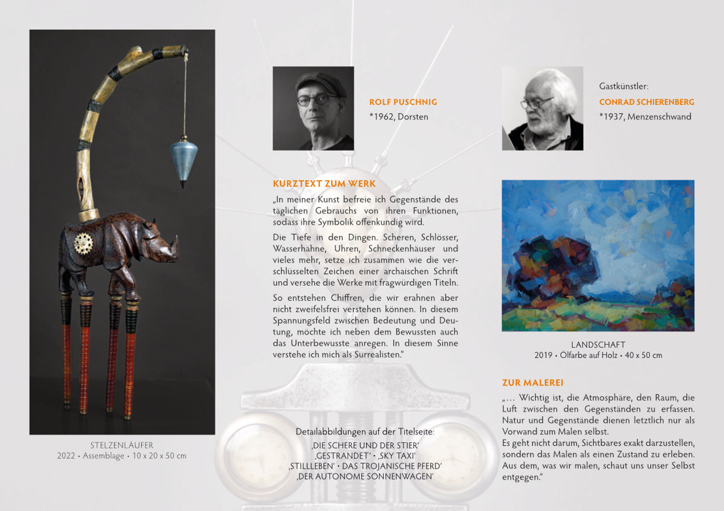 Einladungsflyer Innenseite