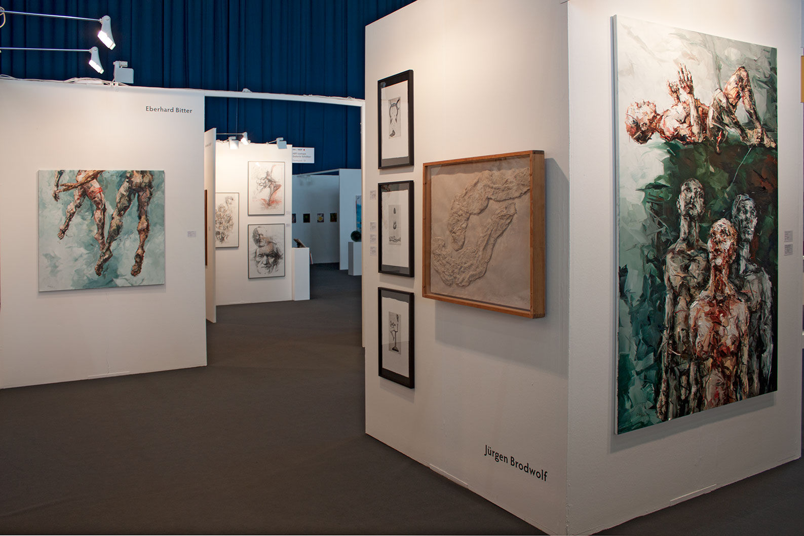 Detailansicht Galeriestand