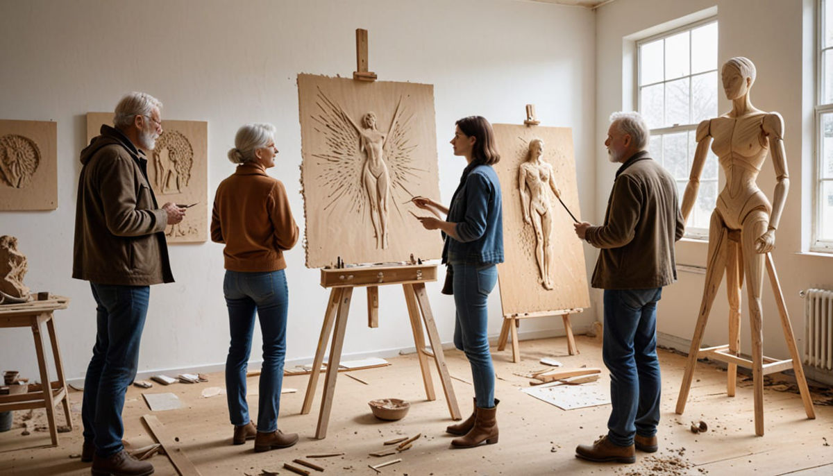 Kunstwerkstatt für Holzreliefs